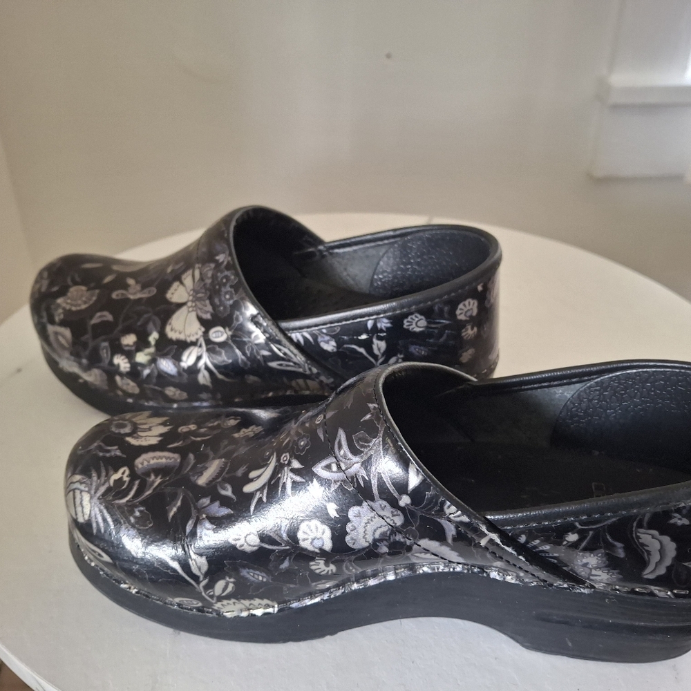 Floral Patterned Clogs - image 1
